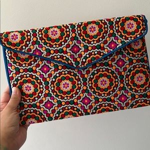Boho clutch